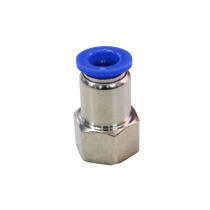 Conexão Reta de 1/4" BSP x 8 mm Fêmea Conexão Reta de 1/4" BSP x 8 mm Fêmea