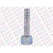 Conexao Reta Femea Aluminio 08Mm Oring S Clip