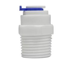 Conexão Reta rosca 1/2 para Mangueira 3/8 (10mm) Conexão Reta rosca 1/2 para Mangueira 3/8 (10mm)