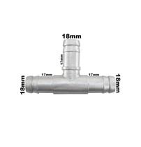 Conexão T Adaptação Emenda 16x16x16mm em Alumínio