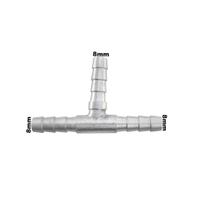 Conexão T Alumínio Mangueira Adaptação 5/16 9mm Universal