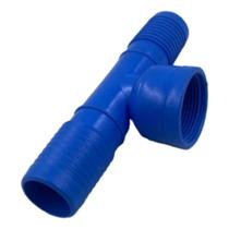 Conexão Tee C/ Rosca Central de 1.1/4" P/ Irrigação Hidráulica.