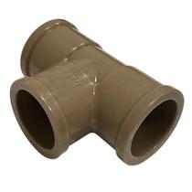 Conexao Tee Pvc Marrom 25mm 3/4" Liso - Krona