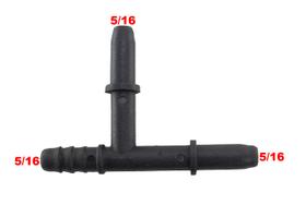 Conexão Tee Quick Universal 5/16 Plástico Conexão Tee Quick Universal 5/16 Plástico