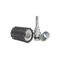 Conexão Terminal Prensavel P/Lavadora Femea Giratória 1/2'' Bsp 14 X 1/4'' C/Porca Imp
