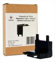 Conexão Tipo L Vertical EKAZA para Trilho Magnético Ultrafino Conexão Tipo L Vertical EKAZA para Trilho Magnético Ultrafino