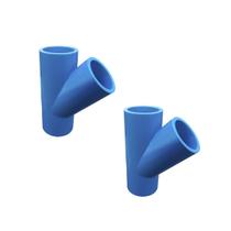 Conexões 3/4 Em Y Pvc - Kit C/2 Unidades