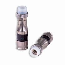 Conexões coaxiais tipo F Conectores Weather-Seal para cabos coaxiais RG-11, pacote com 10 unidades Conexões coaxiais tipo F Conectores Weather-Seal para cabos coaxiais RG-11, pacote com 10 unidades