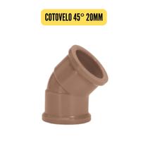 Conexões de Agua 1/2 20mm Marrom Cotovelo 90/45 - Luva - Tee - Caps - Luva - Adaptador