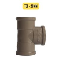 Conexões de Agua 1/2 20mm Marrom Cotovelo 90/45 - Luva - Tee - Caps - Luva - Adaptador