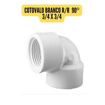 Conexões de Água 3/4-1/2 Roscáveis 25mm/20mm Cotovelo - BRANCO R/R - Luva - Tee