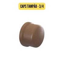 Conexões de Água 3/4 25mm Marrom Cotovelo 90 e 45 - Luva - Tee - Caps - Luva - Adaptador