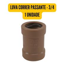 Conexões de Água 3/4 25mm Marrom Cotovelo 90 e 45 - Luva - Tee - Caps - Luva - Adaptador