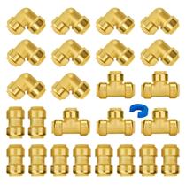 Conexões de encanamento SUNGATOR Push Pex 19 mm com clipe de desconexão