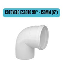 Conexões de Esgoto 150mm 6" Branco/Cotovelo/Luva/Tee/Caps/Junção/Luva de Correr/Redução