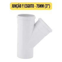 Conexões de Esgoto 75mm 3" Branco/Cotovelo/Luva/Tee/Caps/Junção/Luva de Correr/Redução