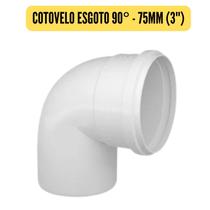 Conexões de Esgoto 75mm 3" Branco/Cotovelo/Luva/Tee/Caps/Junção/Luva de Correr/Redução Conexões de Esgoto 75mm 3" Branco/Cotovelo/Luva/Tee/Caps/Junção/Luva de Correr/Redução