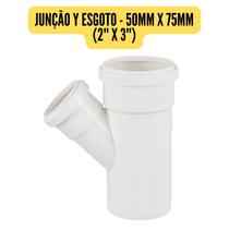 Conexões de Esgoto 75mm 3" Branco/Cotovelo/Luva/Tee/Caps/Junção/Luva de Correr/Redução