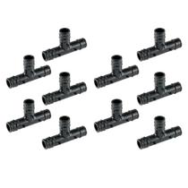 Conexões de expansão EFIELD Poly PPSU Pex-A 1/2" Tee x10 Conexões de expansão EFIELD Poly PPSU Pex-A 1/2" Tee x10