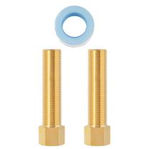 Conexões de extensão de tubo de latão SUNGATOR 1/2" macho x fêmea