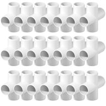 Conexões de PVC EPHECH 4-Way Cross 1/2 polegada para abastecimento de água x20