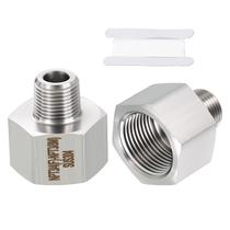 Conexões de tubulação CoCud 304 de aço inoxidável 3/4 NPT fêmea para 3/8 NPT macho