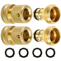 Conexões para mangueira RAINPOINT 3/4" GHT de latão com engate rápido Conexões para mangueira RAINPOINT 3/4" GHT de latão com engate rápido
