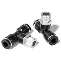 Conexões Push-to-Connect TAILONZ PNEUMATIC Tee 6mm Tube OD Conexões Push-to-Connect TAILONZ PNEUMATIC Tee 6mm Tube OD