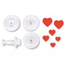 Confeitaria - Kit Ejetor de Coração - Celebrate Confeitaria - Kit Ejetor de Coração - Celebrate