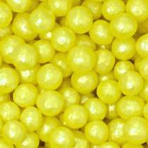 Confeito Acucar Perola G Amarela 50g Jady Confeito Acucar Perola G Amarela 50g Jady