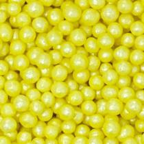 Confeito Acucar Perola M Amarela 50g Jady Confeito Acucar Perola M Amarela 50g Jady