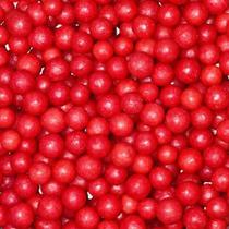 Confeito Acucar Perola M Vermelha 50g Jady Confeito Acucar Perola M Vermelha 50g Jady