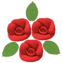 Confeito Acucar Rosa G Vermelha C/6 Jady