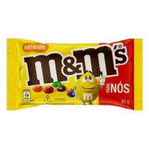 Confeito Amendoim Chocolate M&Ms 80g - Mars