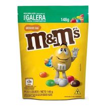 Confeito chocolate ao leite com amendoim m&ms sachê 148g