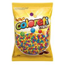Confeito Chocolate Colorido Coloreti 500g - Jazam Confeito Chocolate Colorido Coloreti 500g - Jazam
