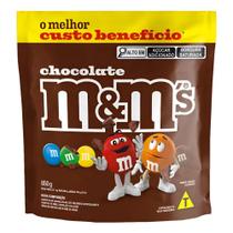 Confeito Clássico Chocolate M&Ms Ao Leite 850g Pacote Econômico, Tamanho Família
