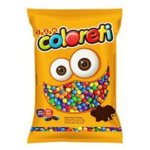 Confeito Confete Coloreti Chocolate ao Leite Escolha a Cor