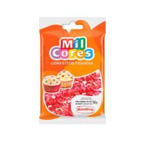 Confeito Coração Mil Cores 50Gr - Mavalério