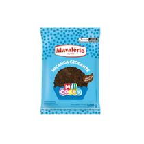 Confeito crocante miçanga chocolate número 0 500g Mavalério Confeito crocante miçanga chocolate número 0 500g Mavalério