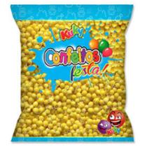 Confeito De Açúcar Crocante Sabor Abacaxi 500gr Tubetes