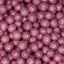 Confeito de açúcar sprinkles gliters pink 546 jady