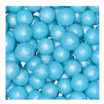 Confeito de açúcar sprinkles pérolas azul m 447 jady