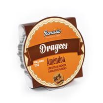 Confeito de Amêndoa com Chocolate 80% Cacau 120g Borússia Chocolates Confeito de Amêndoa com Chocolate 80% Cacau 120g Borússia Chocolates