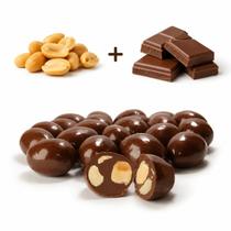 Confeito de Amendoim Borússia Chocolates Escolha a Quantidade de Confeito:Pote com 150g Confeito de Amendoim Borússia Chocolates Escolha a Quantidade de Confeito:Pote com 150g
