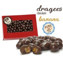 Confeito de Banana com Chocolate sem Adição de Açúcares / sem Lactose Borússia Chocolates Confeito de Banana com Chocolate sem Adição de Açúcares / sem Lactose Borússia Chocolates