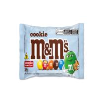 Confeito de Chocolate ao Leite com Cookie MeMs Pacote 35g