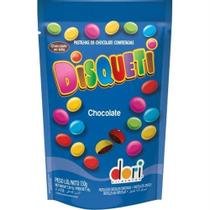 Confeito de Chocolate ao Leite Disqueti Dori 150g Pouch Crocante Confeito de Chocolate ao Leite Disqueti Dori 150g Pouch Crocante