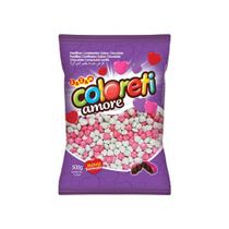 Confeito de Chocolate Coração Coloreti Amore 500g - Jazam