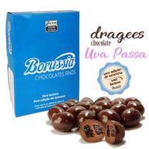 Confeito de Uva Passa com Chocolate sem Adição de Açúcares / sem Lactose Borússia Chocolates